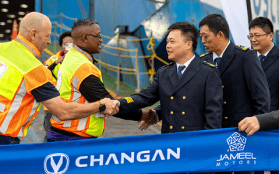 Changan Marks A Historic Arrival: First Shipment Docks at Durban Port